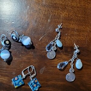 Handmade Sterling Silver Earrings